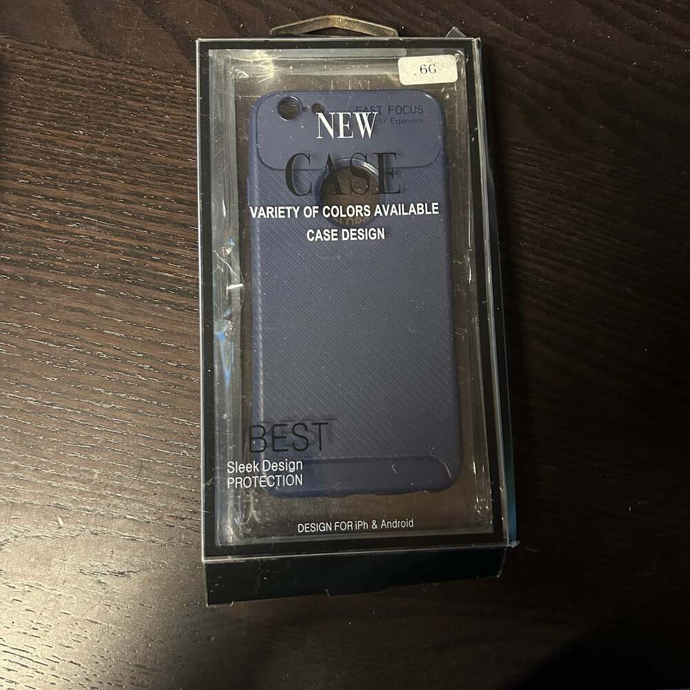 New Fast Focus Iphone 6 6S Navy Blue Phone Case Sleek Design Protection
